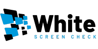 White screen check